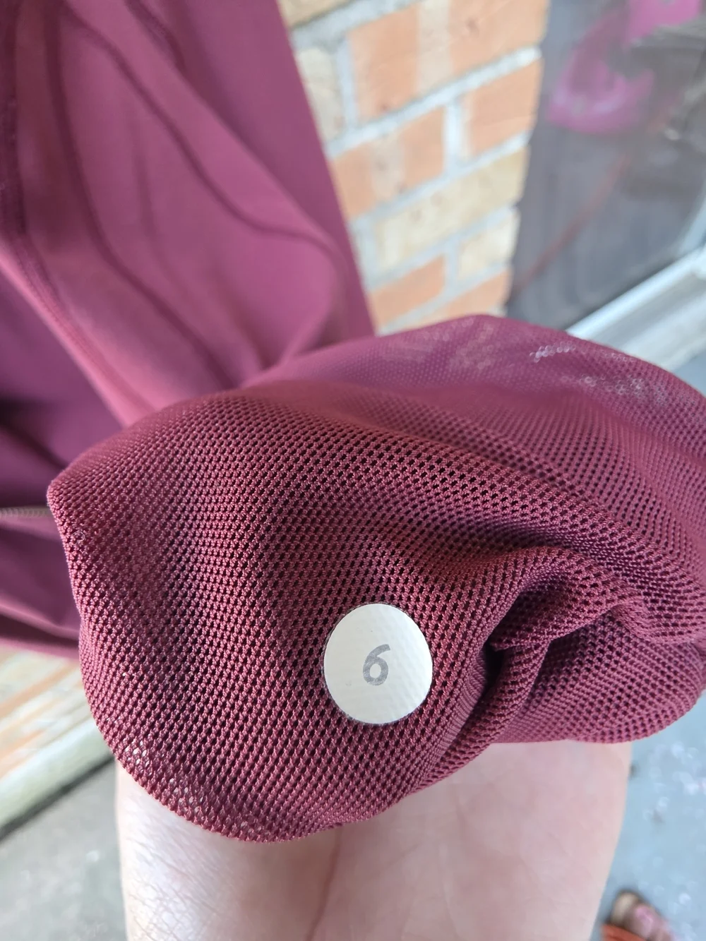 lululemon athletica wine zip-up hoodie